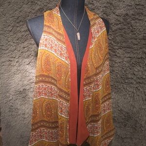 Bohemian vest